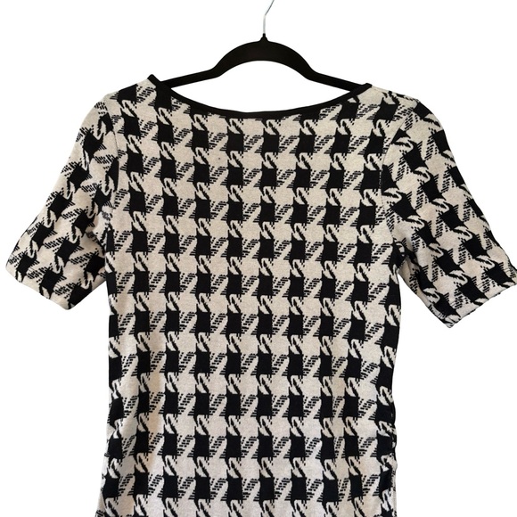 Isabella Oliver Women's Maternity Houndstooth Sheath Dress, Sz 3 / US 8 - Picture 8 of 11